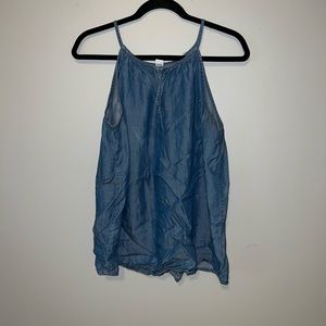 Old Navy denim tank